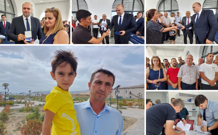 Köç karvanı Ağdam rayonunun Xıdırlı kəndinə çatıb 