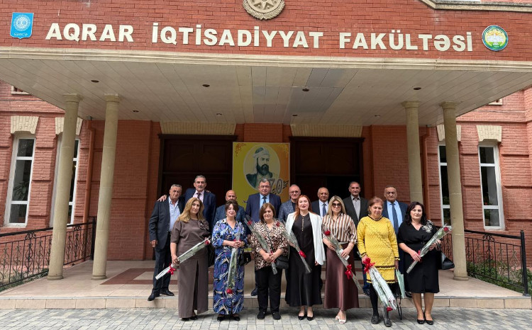 34 ildən sonra eyni auditoriyada: ADAU-nun Aqrar İqtisadiyyat fakültəsinin 1991-ci il məzunları bir araya gəlib 