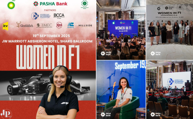 “PAŞA Bank” qadın liderliyini təşviq edən “Women in Formula One” tədbirinin sponsorudur 