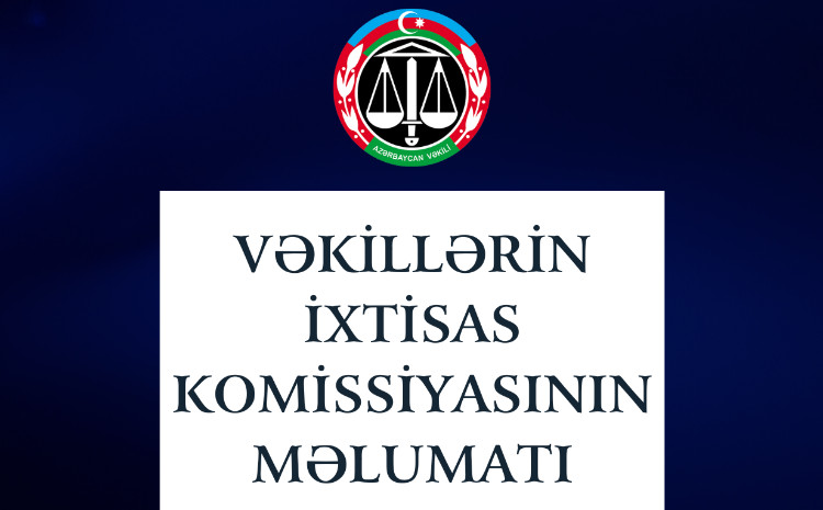 Vəkilliyə qəbulla bağlı növbəti test imtahanına elektron müraciət başlayıb - VİDEO