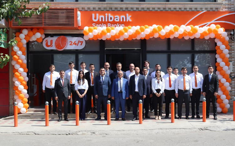 Unibank Beyləqanda yeni filialını açıb 