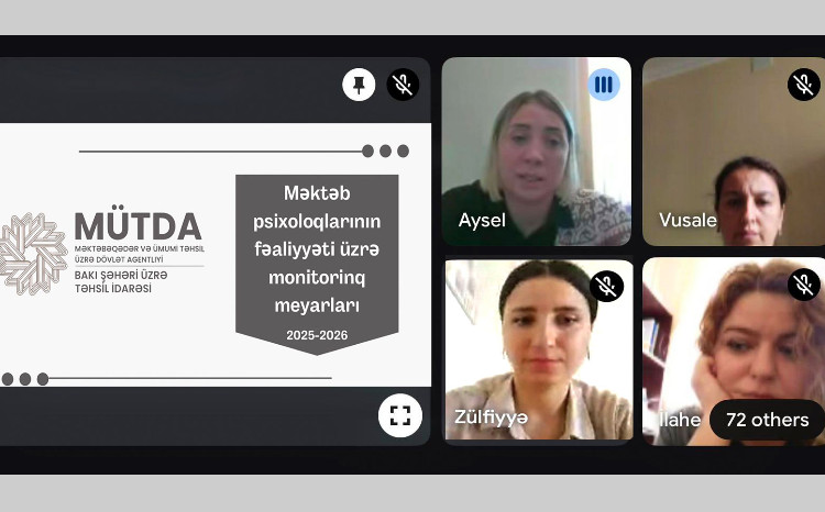 Psixoloqlarla görüş keçirilib 