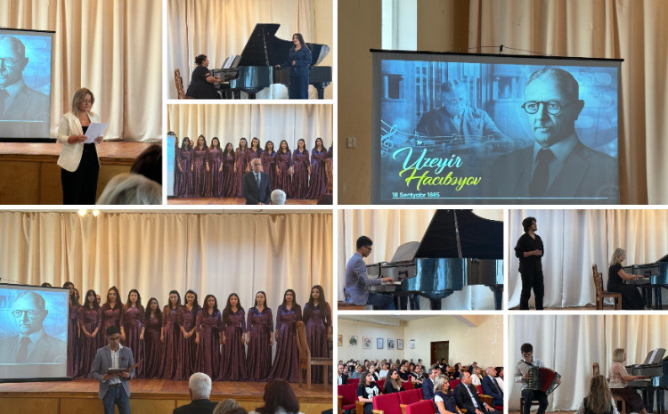 ADPU-da Üzeyir Hacıbəylinin yubileyi qeyd edilib 