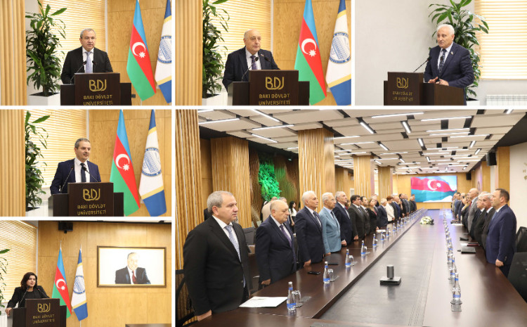 BDU-da Dövlət Suverenliyi Gününə həsr olunmuş tədbir keçirilib 