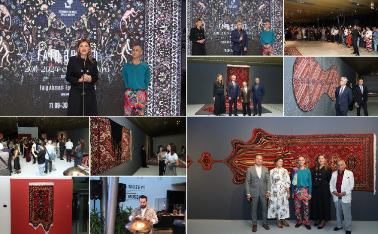 Azərbaycan Milli Xalça Muzeyində “Faiq Əhməd: 2011-2024-cü illər dövrü” sərgisi açılıb 