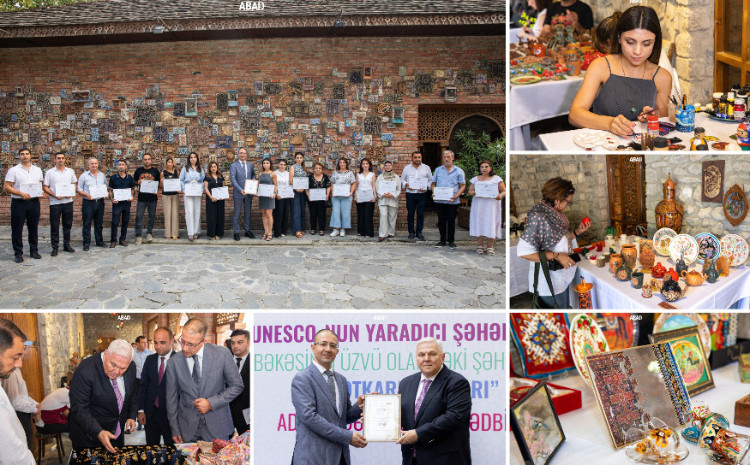 “ABAD” Şəkidə “Sənətkarlıq diyarı” tədbirini reallaşdırıb 