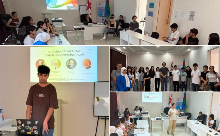 Qardabani Təhsil və İnteqrasiya Mərkəzində gənclər üçün yay təlimləri keçirilib 