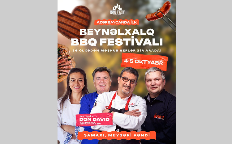 Şamaxıda ilk dəfə Beynəlxalq Barbekü Festivalı 