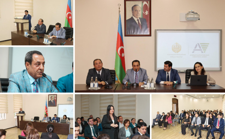 Azərbaycan ədəbi dilinin düzgün tətbiq olunmasına dair tədbir keçirilib 