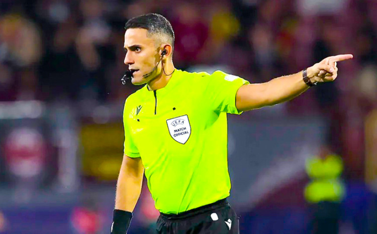 Elçin Məsiyev Niderland millisinin oyununda 