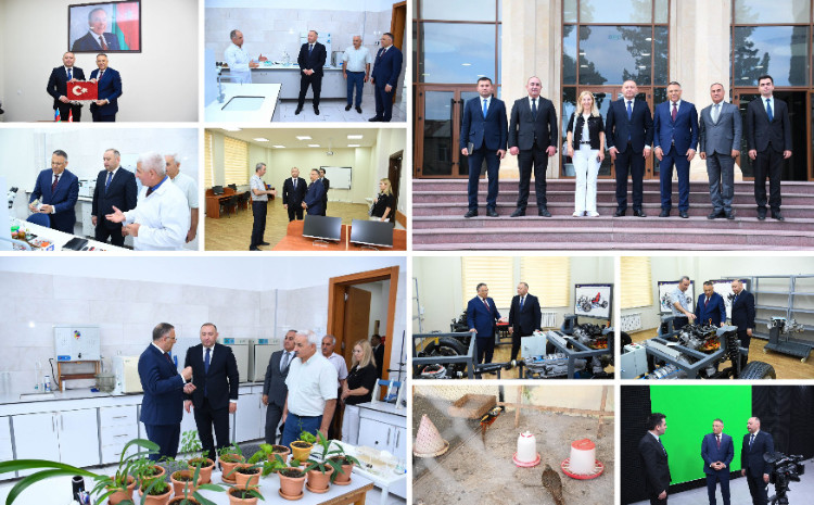 İğdır Universitetinin rektoru ADAU-ya səfər edib 