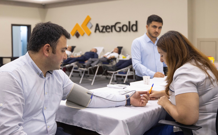 Another blood donation campaign held at AzerGold CJSC 