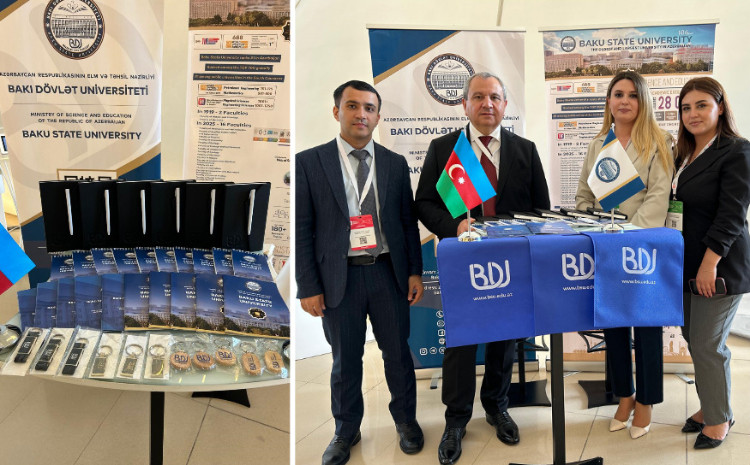 BDU “THE Avrasiya Universitetlərinin Sammiti”ndə stendlə təmsil olunur 