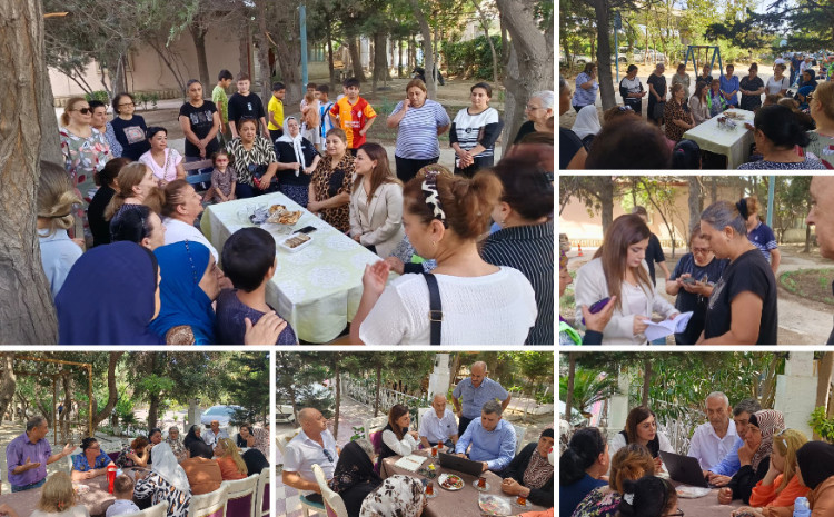 Deputat Pərvanə Vəliyeva Xətai rayonunda seçicilərlə görüş keçirib 