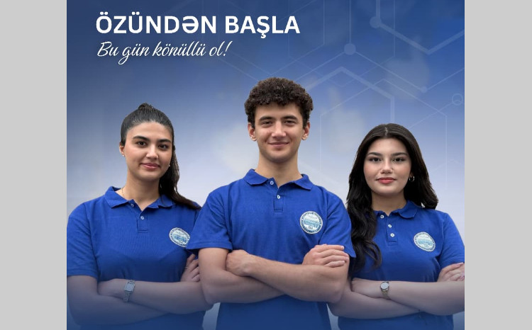 “BDU könüllüləri” təşkilatına qəbul elan edilir 