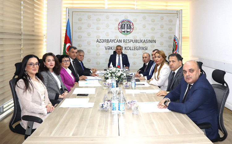 Vəkillər Kollegiyası Rəyasət Heyətinin növbəti iclası keçirilib 
