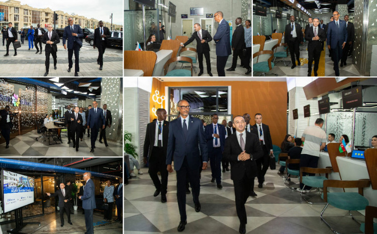 Ruanda Prezidenti “ASAN xidmət”də 