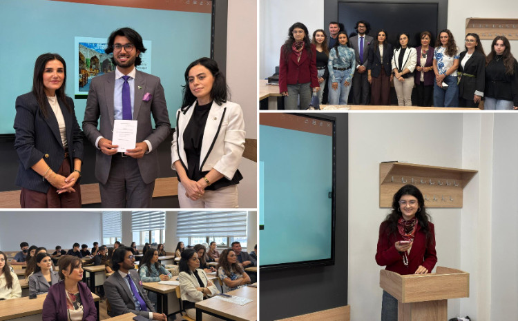 BDU-da Azərbaycan - Pakistan ədəbi-mədəni əlaqələrinə dair mühazirə oxunub 