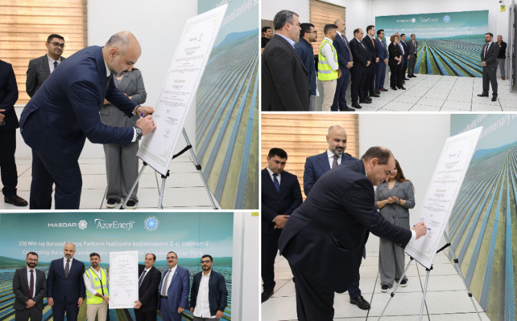 1 billion kWh of electricity was generated at the Garadagh Solar Power Plant 
