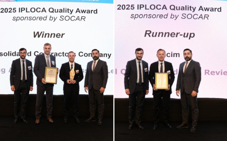“SOCAR Midstream Gas Operations” “IPLOCA Keyfiyyət Mükafatı”nın təqdimetmə mərasimində təmsil olunub 
