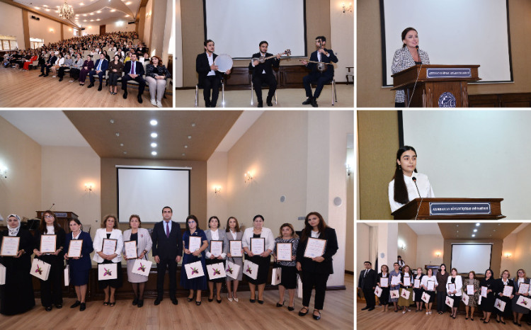 Təhsil işçilərinə təltiflər təqdim edilib 