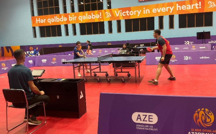 Qəbələdə stolüstü tennis üzrə test yarışı keçirildi 