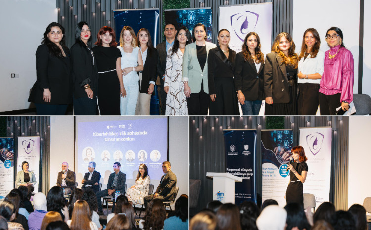 Qadınlar üçün kibertəhlükəsizlik sahəsi üzrə tədbir keçirilib 