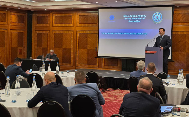 ANAMA nümayəndə heyəti Böyük Britaniyanın London şəhərində keçirilən minatəmizləmə üzrə beynəlxalq konfransda iştirak edib 