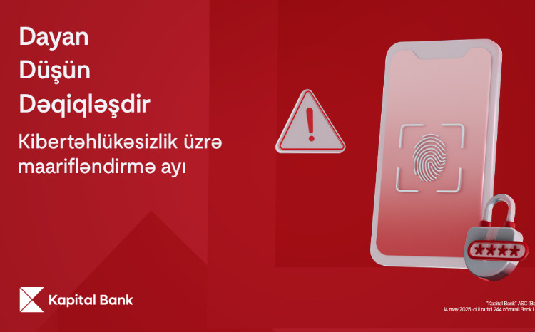 Cybersecurity awareness month - “Stop, think, verify!” 