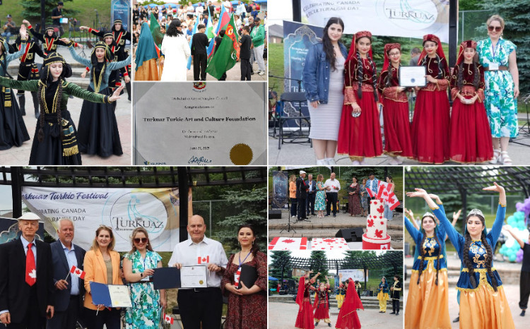 Toronto şəhərində Turkuaz Türk Multikultural Festivalı keçirilib 