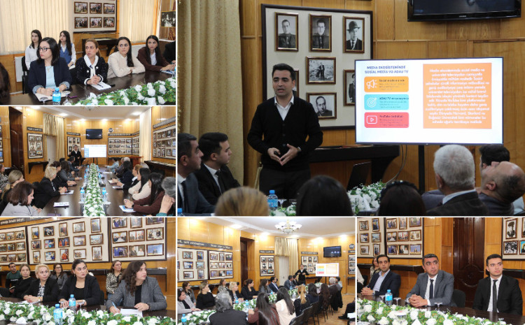 ADAU-da peşəkar inkişaf üçün növbəti təlim: kommunikasiya, imic və böhran menecmenti 