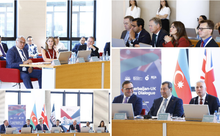 The Opening Ceremony of the 1st Azerbaijan-UK Policy Dialogue Held at ADA University 