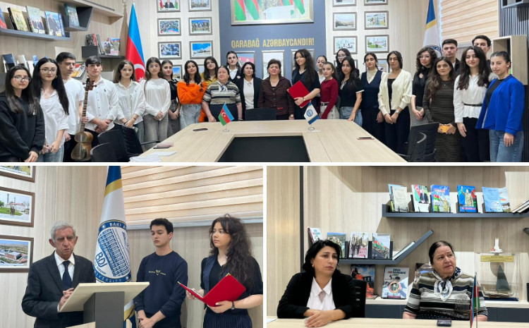 BDU-da “Mənim atam qəhrəmandır” adlı tədbir 