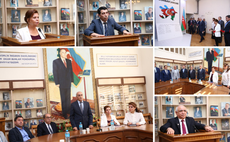 Pedaqoji Universitetdə “Vətən mənə oğul desə...” adlı konfrans keçirilib 