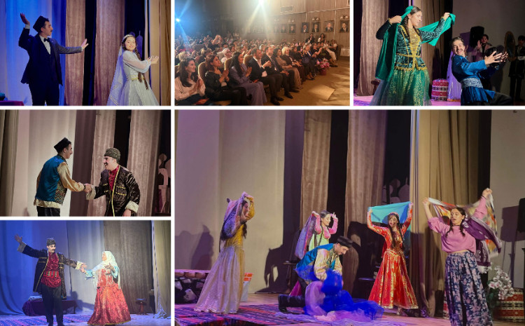 “Arşın mal alan” operettası məktəblilərin təqdimatında 