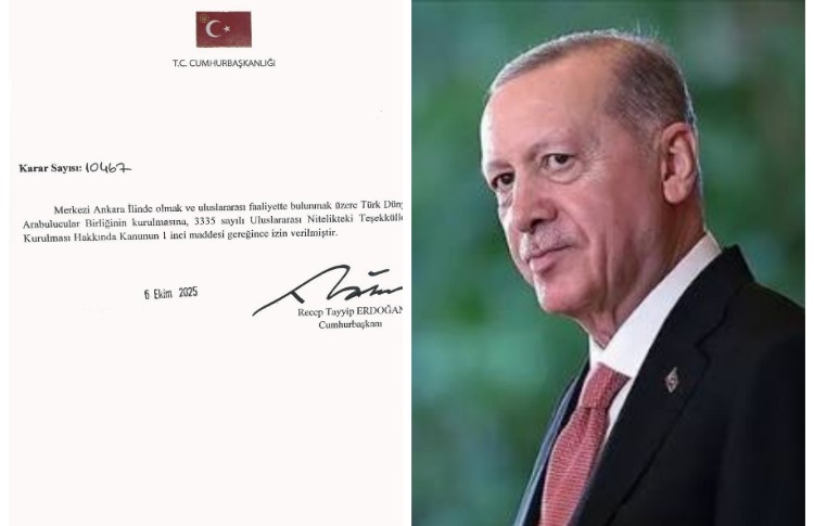 Ərdoğan Türk Dünyası Mediatorlar Birliyi ilə bağlı qərar imzaladı 