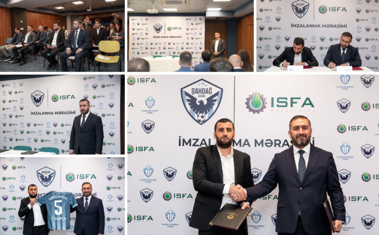 “Şahdağ Qusar” FK ilə ISFA Green Life tərəfdaşlıq müqaviləsi imzaladı 