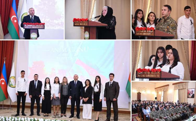 ADAU-da Anım Gününə həsr olunan tədbir keçirilib 