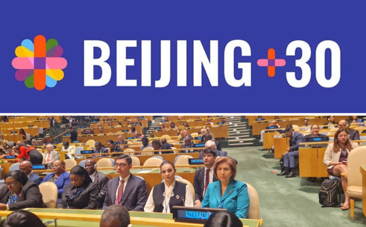 Bahar Muradovanın rəhbərliyi ilə Azərbaycan nümayəndə heyəti Nyu Yorkda səfərdədir 