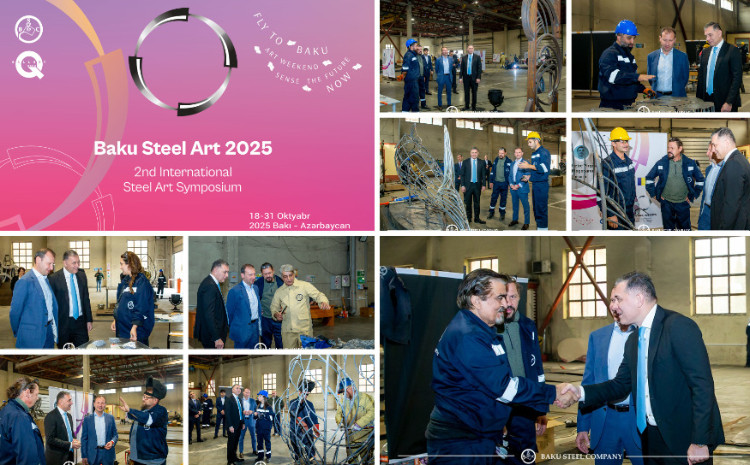 2nd International Baku Steel Art Symposium has started in Baku 