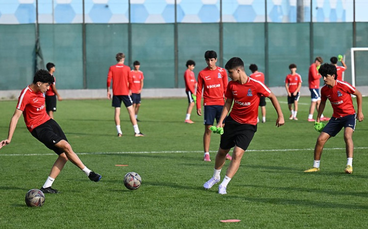 Milli komandamız Oyunlara hazırlığını davam etdirir 