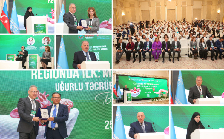 “Regionda ilk: Meyitdən orqan nəqli - Uğurlu təcrübədən gələcəyə doğru” mövzusunda beynəlxalq elmi konfrans keçirilib 