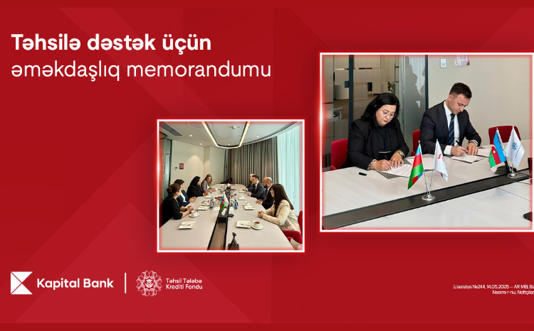 Kapital Bank and the Educational Student Loan Fund sign a cooperation memorandum 