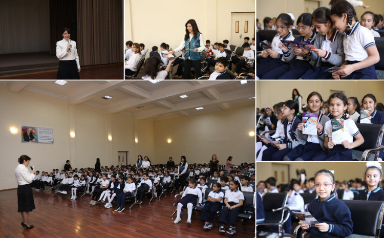 AQTA “Sağlam məktəbli” layihəsini davam etdirir 