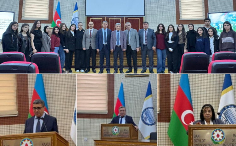 BDU-da “Zəfərə gedən yol” adlı tədbir keçirilib 
