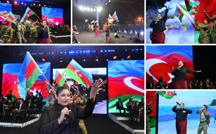 Zəfər konsertində Nərmin coşqusu 