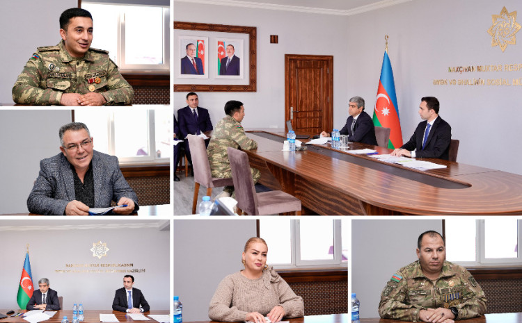 Nazir Anar Əliyev Naxçıvanda vətəndaşları qəbul edib 