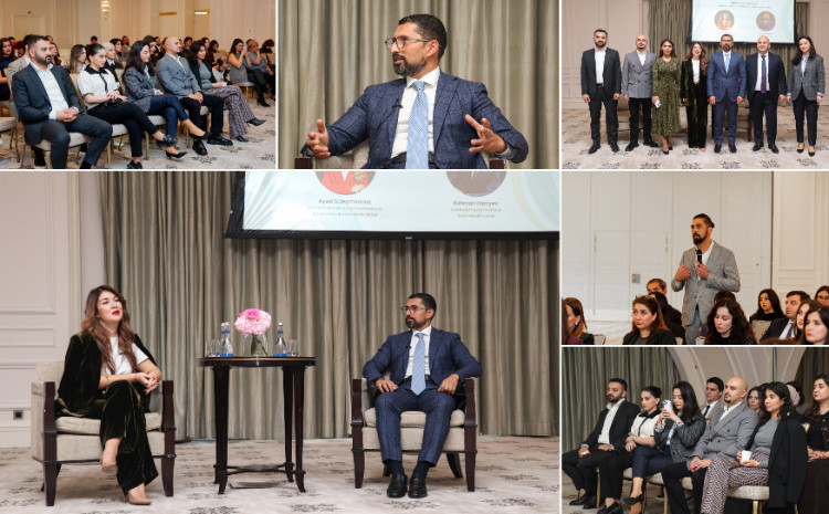 Рахман Гаджиев выступил на сессии “Lead Talk” AmCham Azerbaijan 