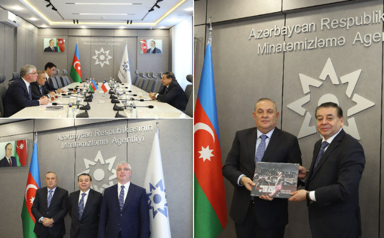 Çili Respublikasının ölkəmizdəki səfirliyinin müvəqqəti işlər vəkili ilə ANAMA-da görüş keçirilib 