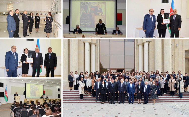 Pedaqoji Universitetin rəhbərliyi Samux rayonunun təhsil ictimaiyyəti ilə görüşüb 